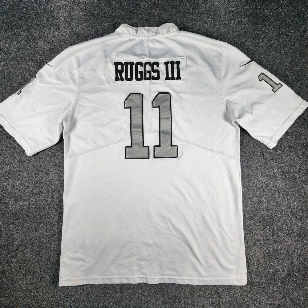 Nike NFL Las Vegas Raiders Henry Ruggs III #11 Football Jersey Mens Large White